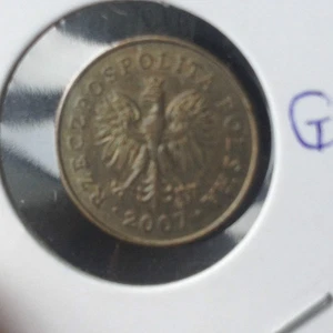 Poland 2007 1 grosz pre-euro coin ! - Picture 1 of 2
