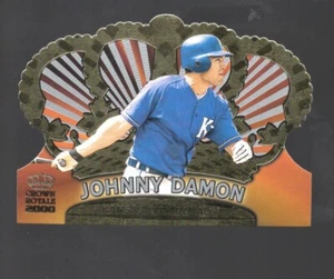 🔥⚾️ 2000 Pacific Crown Royale Die Cut - Johnny Damon #66 + Tarjeta de bonificación 🔥⚾️ - Imagen 1 de 4
