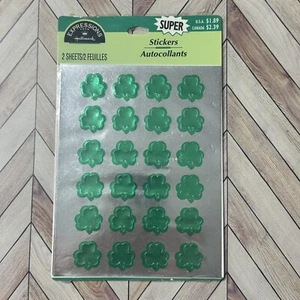 Adesivi trifoglio vintage San Patrizio giorno - Nuovi sigillati  - Foto 1 di 3