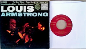 LOUIS ARMSTRONG - COLUMBIA 2625 - 7" EP - HALL OF FAME SERIES - Picture 1 of 1