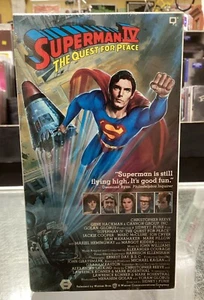 Superman IV: The Quest for Peace (VHS) Warner Home Video (BRANDNEU, VERSIEGELT) - Bild 1 von 6