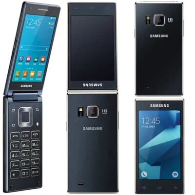 Original Samsung G9198 Unlocked LTE 4G 16MP 2-SIM WIFI Flip Smartphone 2GB+16GB - Image 1 of 4