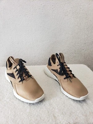 Zapatillas deportivas Reebok para mujer Freestyle Motion Lo Cross 11 marrón con cordones zapatos bajos Foto 1 de 4