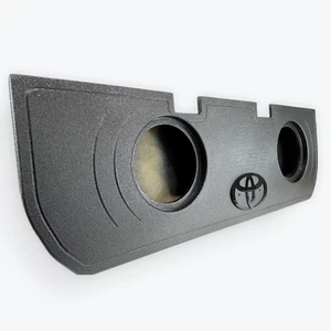 Sub Box Subwoofer Enclosure Fits Toyota Tundra Crew Max 2022-2024 10” Under Seat - Picture 1 of 9