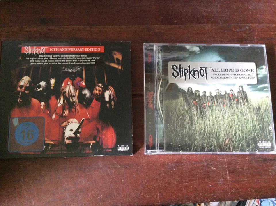 Slipknot [2 CD Alben] All Hope Is Gone + Slipknot (10th Anniversary) - Bild 1 von 1