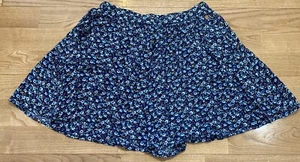 Girls 435 by Matilda Jane Navy Floral Skirt Size 12 EUC - Picture 1 of 3