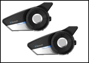 SENA 20S EVO Motorcycle Bluetooth Communication System - Dual Pack - 20S-EVO-11D - Picture 1 of 4