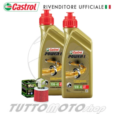 Tagliando KYMCO K-XCT 300 i 2013 2014 2015 2016 / Olio Castrol 10W40 + Filtro - Immagine 1 di 4