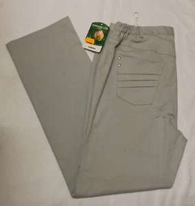 Cosma women's pants cotton elastic 40 degrees washable color gray size 44 - Picture 1 of 1
