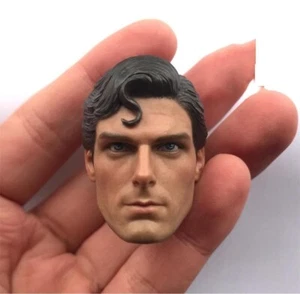 1/6 Scale Male Hero Head Sculpture, Carving Model for 12" Action Figures - Bild 1 von 4