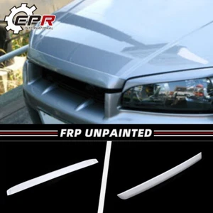 Cubierta de borde de capó delantero para Nissan Skyline R34 FRP TypR URAS Type2 - Imagen 1 de 8