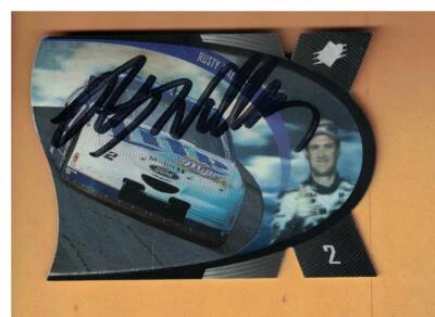 Rusty Wallace AUTOGRAPHED 1997 Upper Deck SPx NASCAR SAMPLE CARD SIGNED - Image 1 of 2