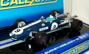 SCALEXTRIC C3429 EAGLE GURNEY-WESTLAKE DAN GURNEY #9 1/32 SLOT CAR - Picture 1 of 2