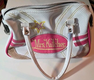 Bolso Mrs. Kutcher Años 2000 Rosa Bowling Von Estilo Holandés Cartera de Hombro De Colección RARO Foto 1 de 4