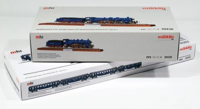 Marklin 39438 + 41353 Royal Bavarian State Railways train set MHI - Image 1 of 4