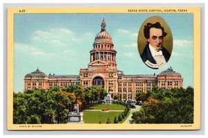 Postkarte: TX Texas State Capitol, Stephen F Austin Bild, Texas - unbesendet - Bild 1 von 2