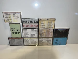 Cassette Tape Lot 11 Vtg 70s 80s 90s Rock TDK 90 Various Artist Mixes RARE!!!!! - Picture 1 of 10