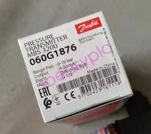 Nuevo Transmisor de Presión Danfoss MBS3200 060G1876 Envío Gratis - Imagen 1 de 1