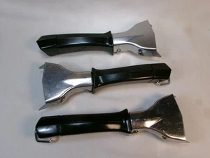 3 Vintage Corning Ware Black Detachable Twist Lock On Pot Casserole Handles - Picture 1 of 2