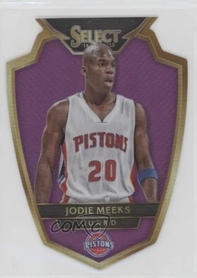 2014-15 Panini Select Premier Level Purple Die-Cut Prizm /99 Jodie Meeks #140 - Image 1 of 2