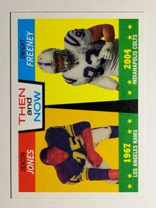2005 Topps Heritage Then and Now #TN10 Deacon Jones/Dwight Freeney - Picture 1 of 2