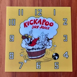 15" Kickapoo Joy Juice quadratisches Glas Ersatz Zifferblatt für Pam Uhr - Bild 1 von 1