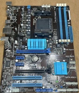 (12)- ASUS M5A97 LE R2.0 Motherboard AMD 970 Socket AM3/AM3+ ATX DDR3 SATA3.0 - Picture 1 of 14