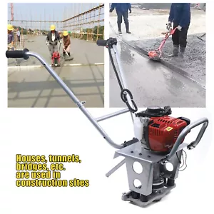 Concrete Vibrating Finishing Float4-Stroke Gas Power Cement Screed Trowel 38.5CC - Picture 1 of 12