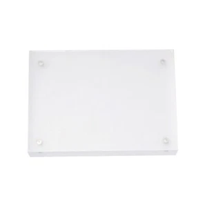 New 0.8+0.8cm Acrylic Photo Frame Transparent Pictures Set Display Double Sided - Picture 1 of 8