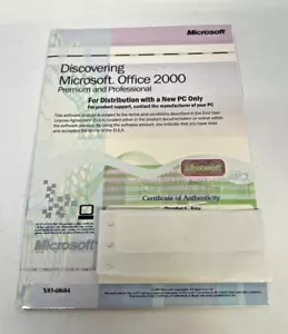 MS Microsoft Office 2000 Premium und Professional Edition NEU & VERSIEGELT - Bild 1 von 6