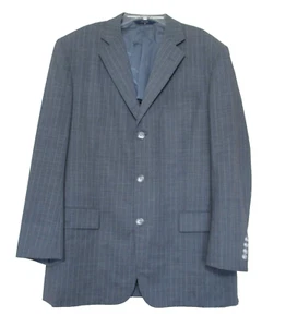 BROOKS BROTHERS REGENT BROOKSCOOL BLAZER SPORT COAT 41R MEN GRAY PINSTRIPED WOOL - Picture 1 of 5