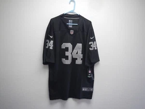 BO JACKSON RAIDERS BLACK MEN'S NIKE JERSEY XLARGE - Picture 1 of 5
