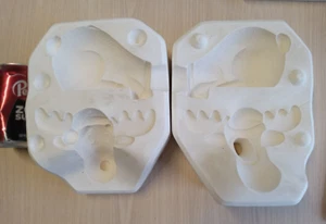 Scioto S1187 6,25" Softie Regal Rentier Schlickerguss Keramikformen Weihnachten 758 - Bild 1 von 3