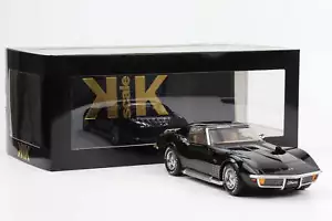1:18 Chevrolet Corvette C3 Stingray Targa 1972 Nero Metallizzato KK-Scale - Foto 1 di 6