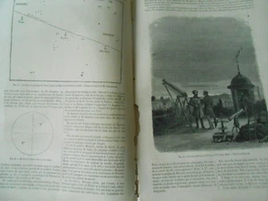 Mercure et sa conjonction récente avec vénus et jupiter Gravure Print 1868 - Picture 1 of 1