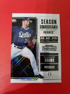 Chance Adams 2018 Panini Contenders Draft Picks Diamond 4/15 , #9 , Dallas - Bild 1 von 6