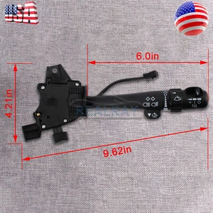 Cruise Control Turn Signal Switch For 2002-2009 Chevrolet Trailblazer GMC Envoy - Picture 1 of 11