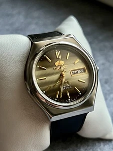 Rare‼️ORIENT Automatic 21 jewels Japan Men Wrist Watch VINTAGE - Picture 1 of 9