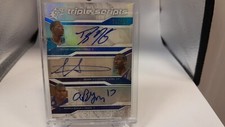 DWIGHT HOWARD/BYNUM/STOUDEMIRE 2008-09 Upper Deck SPX Triple Scripts 24/25 auto