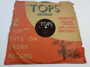 Mimi Martel / Bud Roman Tops Original Sleeve 10" 78rpm V+/V+ - Foto 1 di 3