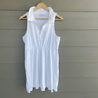 Urban Outfitters white cotton blend sleeveless dress XXL