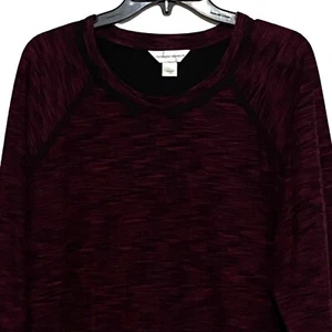 Christopher & Banks Heathered Athleisure Top Womens L Athletic Sports Workout - Picture 1 of 6