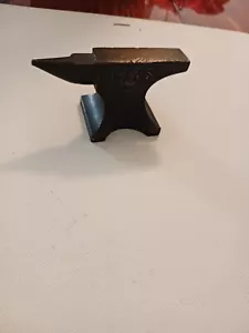 Vintage Antique Small Copper Brass Blacksmiths Watch Makers Jewelry Anvil - Picture 1 of 9