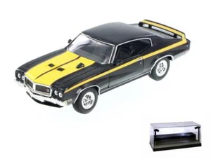 DIECAST CAR W/LED DISPLAY CASE 1970 BUICK GSX W/DETAIL WELLY 22433 1/24 - Picture 1 of 3