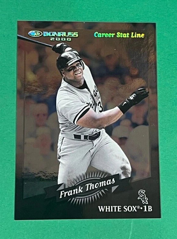 2001 Donruss Career Stat Line Frank Thomas /301 Rare HoF WHITE SOX - Image 1 of 2