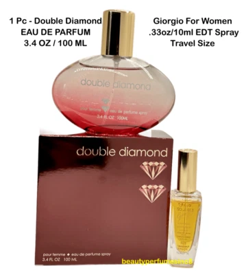 Perfume Double Diamond para mujer por YZY 3,4 OZ EAU DE PARFUM SPRAY (LOTE DE 2) Foto 1 de 3