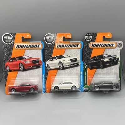 Matchbox Chrysler 300 Lot of 3 Red Gray and White VHTF - Image 1 of 4