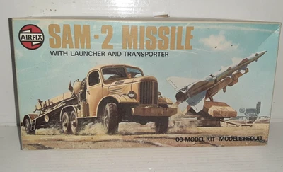 AIRFIX  SAM 2 MISSILE REF.330-5 SERIES 3 KIT MONTAGGIO OBSOLETO - Immagine 1 di 4