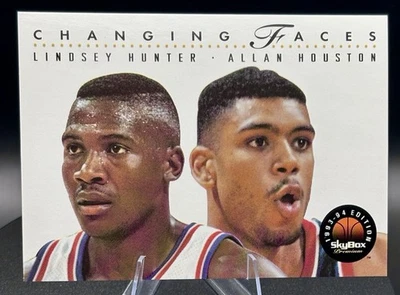 Skybox Premium 1993-94 - Allan Houston, Lindsey Hunter #299 (RC) Foto 1 de 3