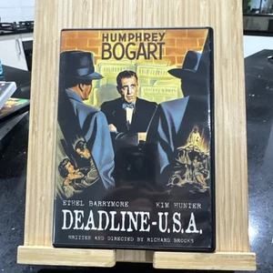 Deadline-U.S.A. DVD Kim Hunter Humphrey Bogart Ethel Barrymore Region 1 NTSC - Picture 1 of 4